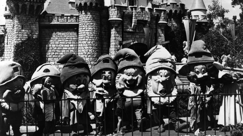 The Seven Dwarves at Disneyland