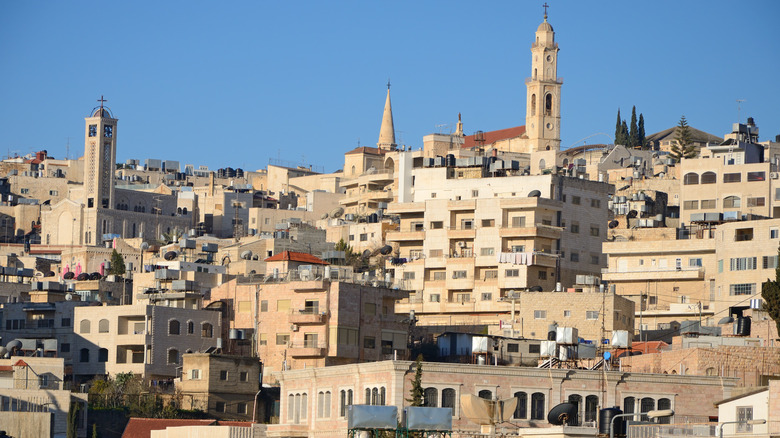 Palestinian town of Bethlehem