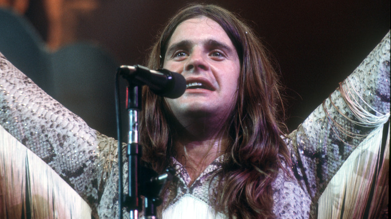 Ozzy Osbourne singing