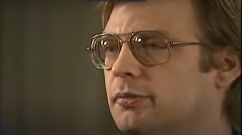 Dahmer in a prison interview with Stone Phillips 