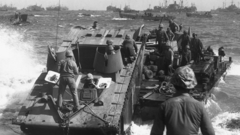 amphibious corps at the battle of iwo jima