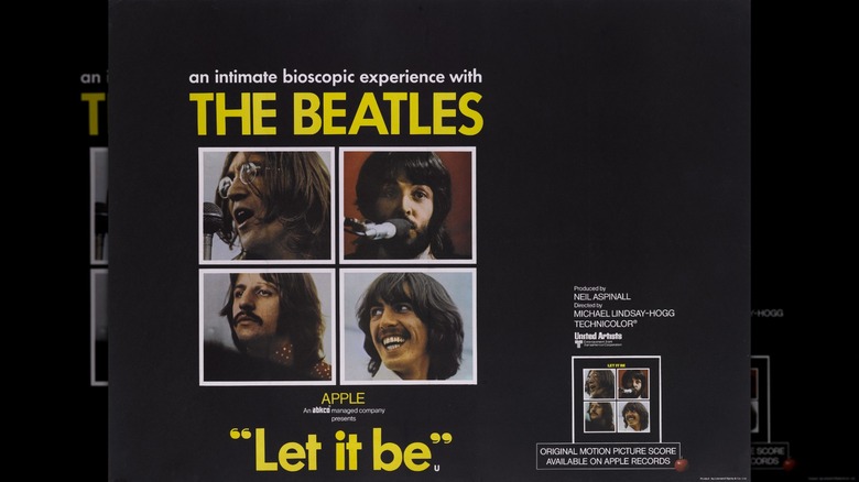 Promotional poster for Let It Be movie