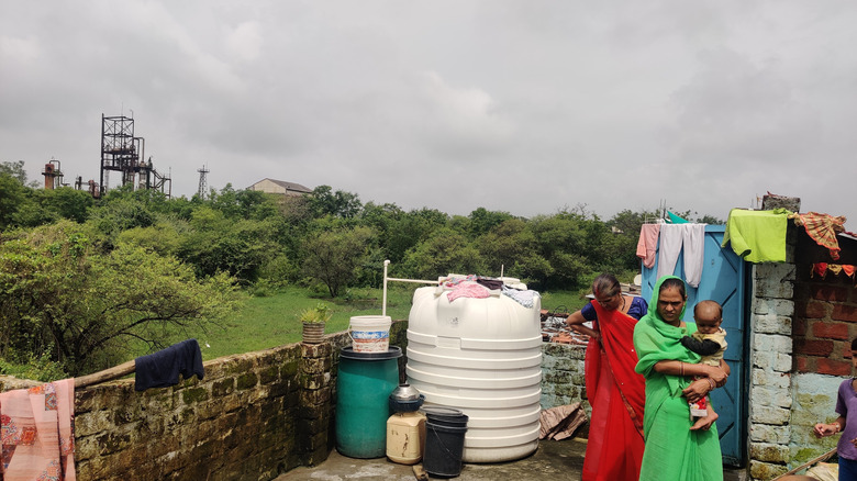 Bhopal in the shadow of the Union Carbide plant