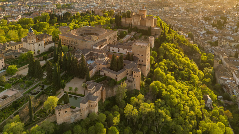 alhambra palace in granada