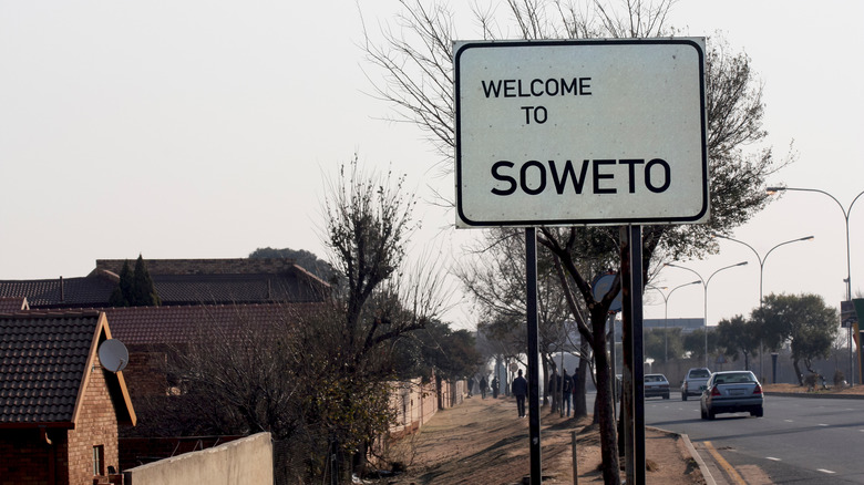 Soweto sign