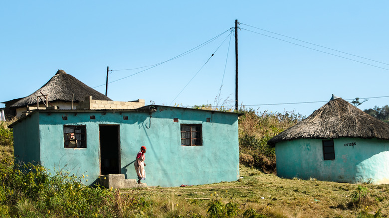 Zulu woman in South Africa