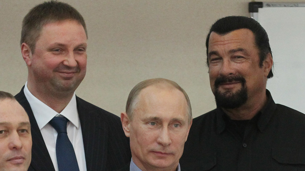 Vladimir Putin, Steven Seagal