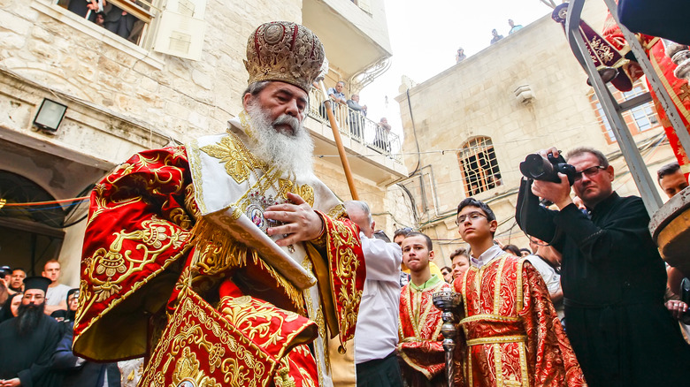 Theophilos III, Anglican Archbishop in Jerusalem 