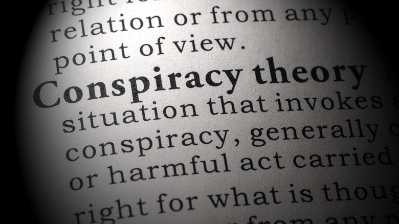 conspiracy theory definition on dictionary