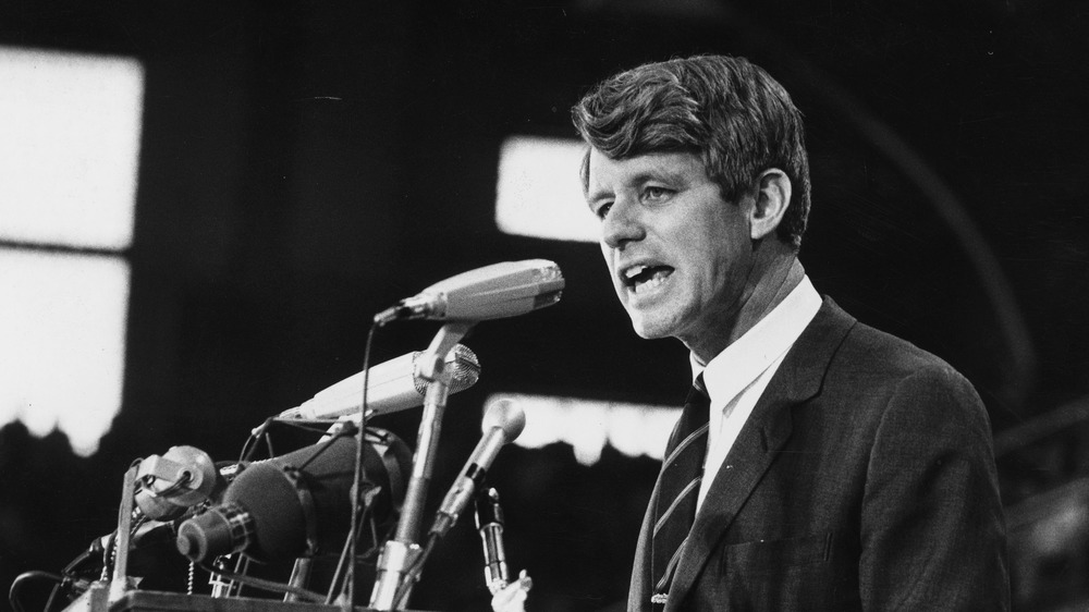 Robert F. Kennedy speaks