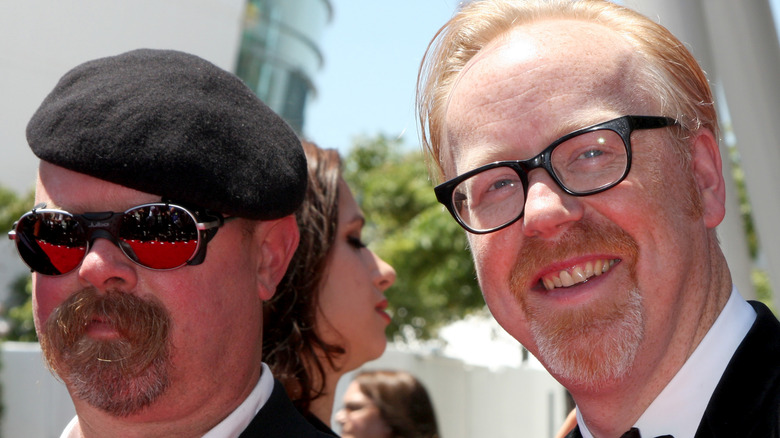 Hosts of MythBusters television series