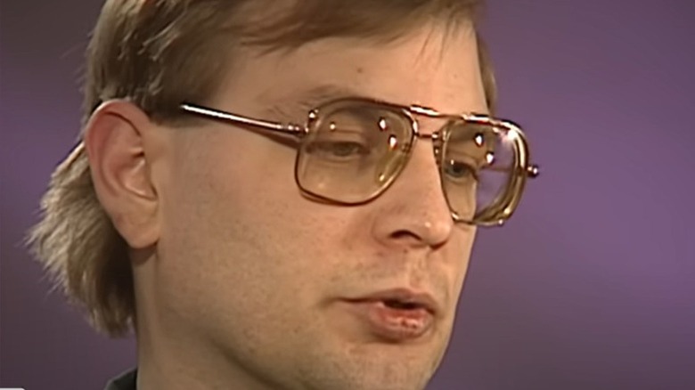 Jeffrey Dahmer wearing sunglasses