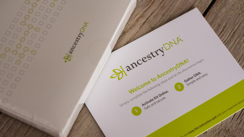 Ancestry dna box