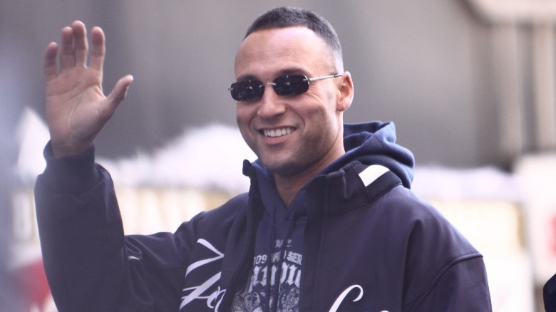 Derek Jeter in sunglasses