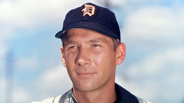 Hal Newhouser in Tigers cap