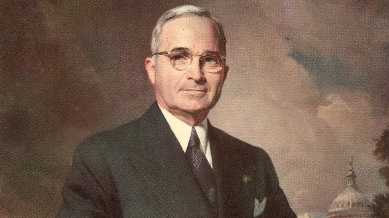 Portrait of President Harry Truman