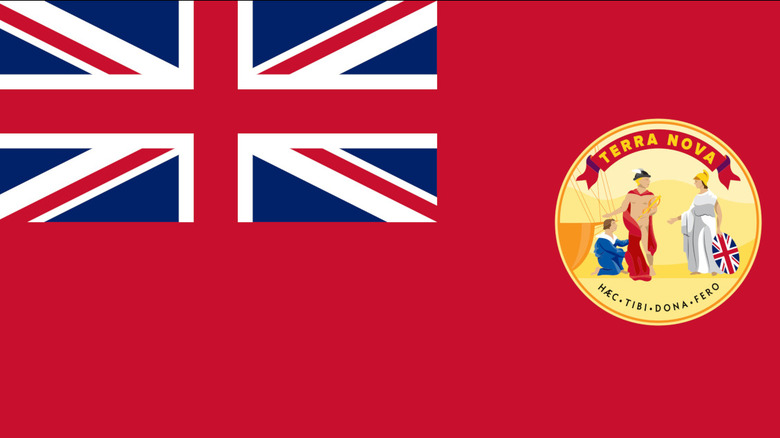 Flag of Newfoundland between 1907 and 1931