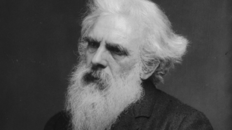 Eadweard Muybridge portrait with long white beard