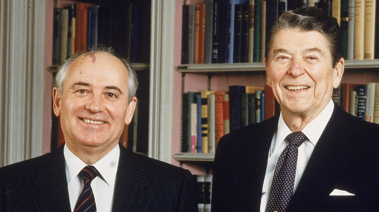 Reagan and Gorbachev