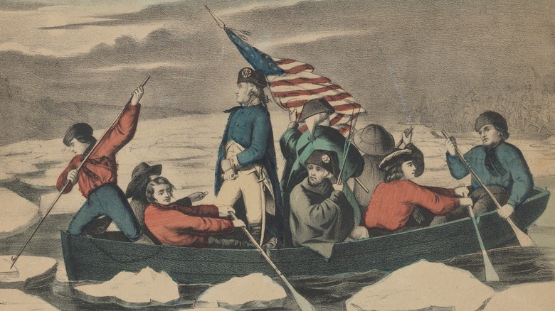 George Washington crossing the Delaware