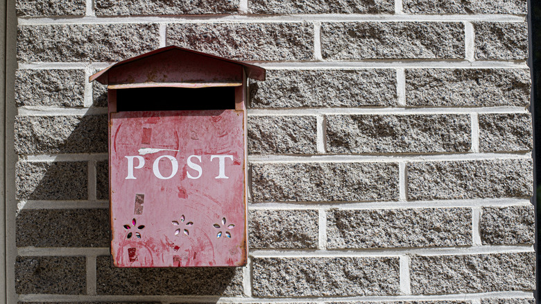 British mailbox 