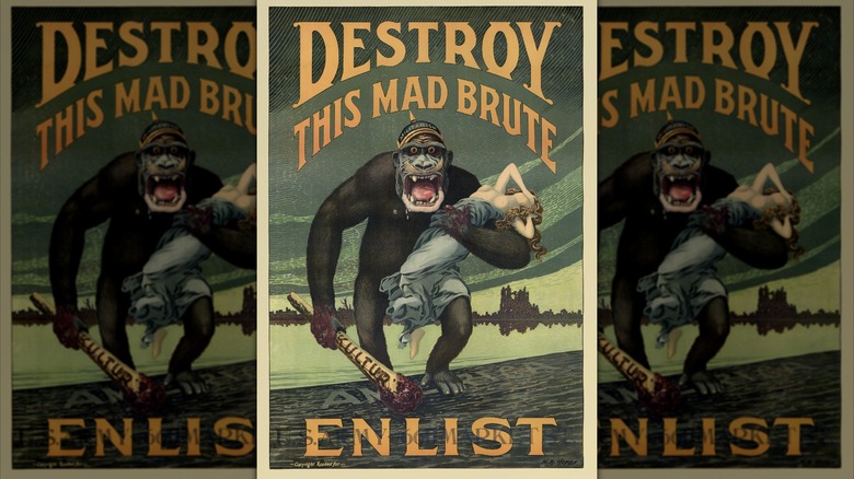 American propaganda poster from World War I