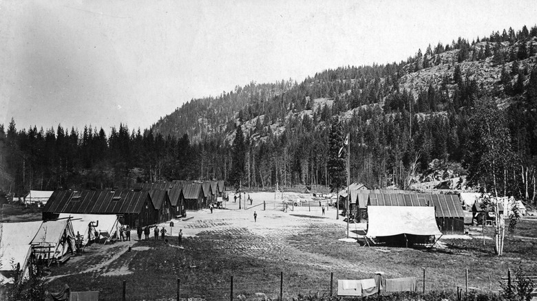 Internment camp in British Columbia