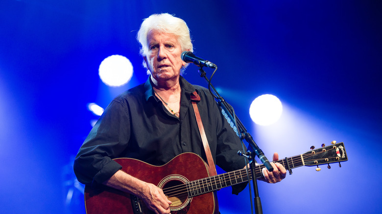 Graham Nash smiling in photograph