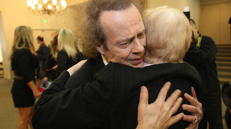 richard simmons at a memorial service