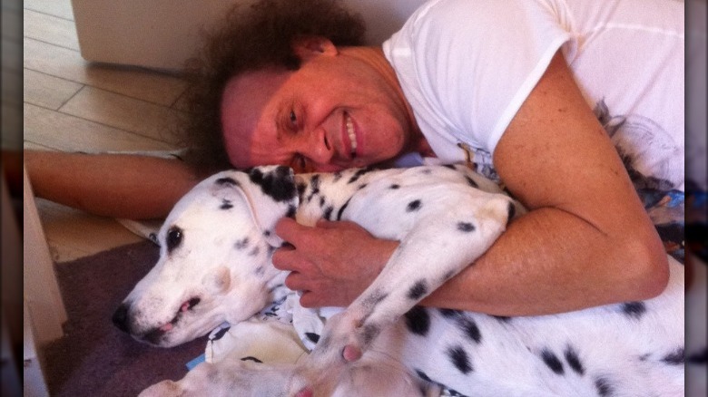 richard simmons and hattie the dalmatian