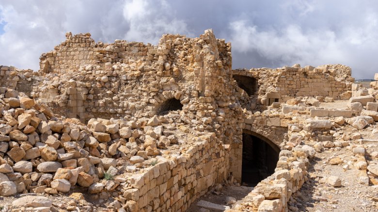 Crusader castle ruins