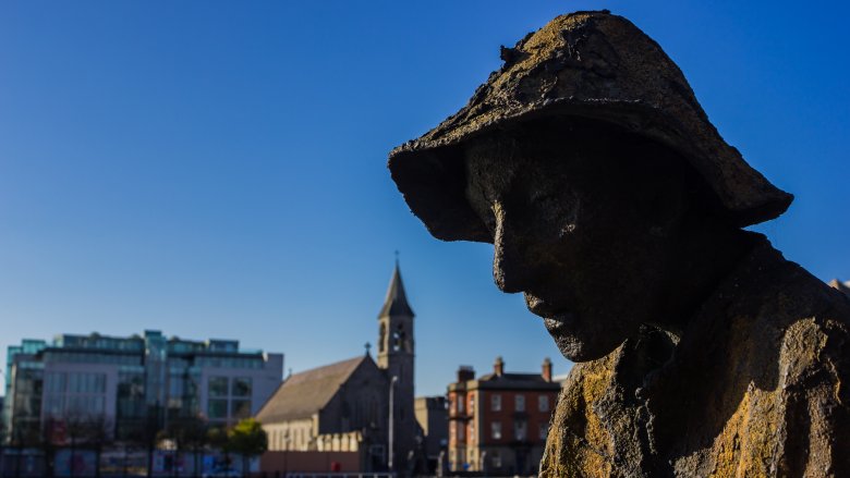 Famine memorial in Dublin