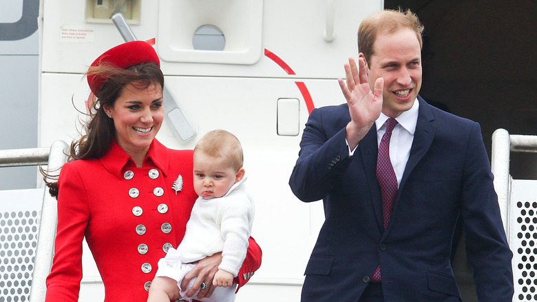 The Cambridges and Prince George