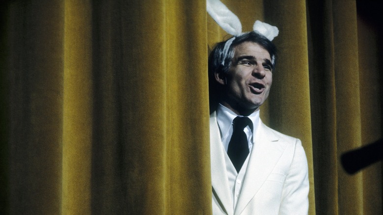 Steve Martin performing 1970s