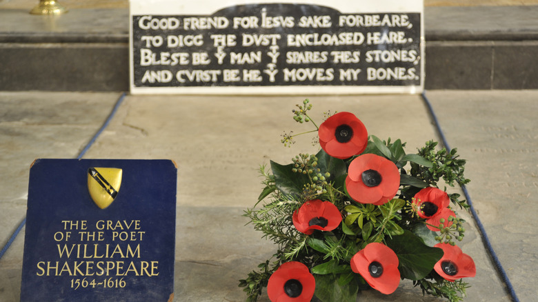 William Shakespeare grave