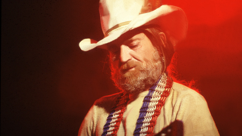 Willie Nelson performing in 1978