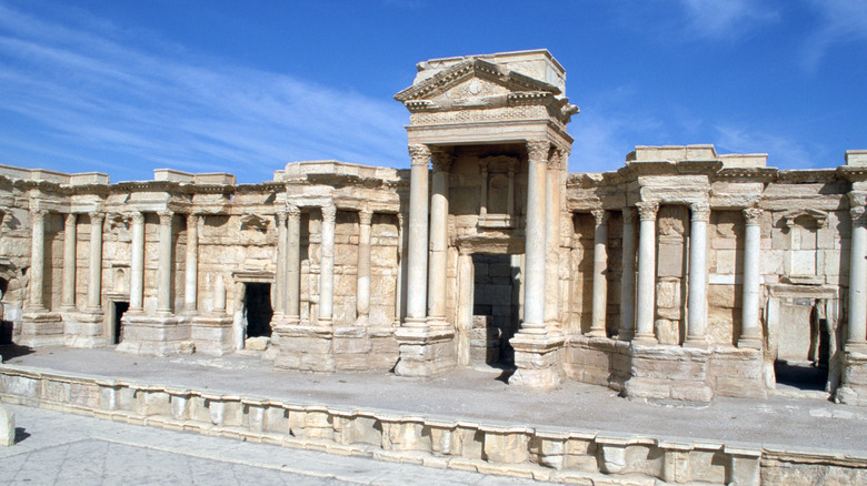 Ancient theatre in the city of Palmyra