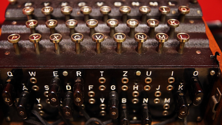 enigma cipher machine world war II