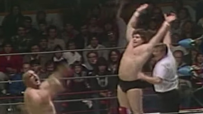 Dino Bravo vs. Nikolai Volkoff in 1985