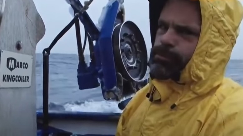 Matt Bradley on deck Deadliest Catch