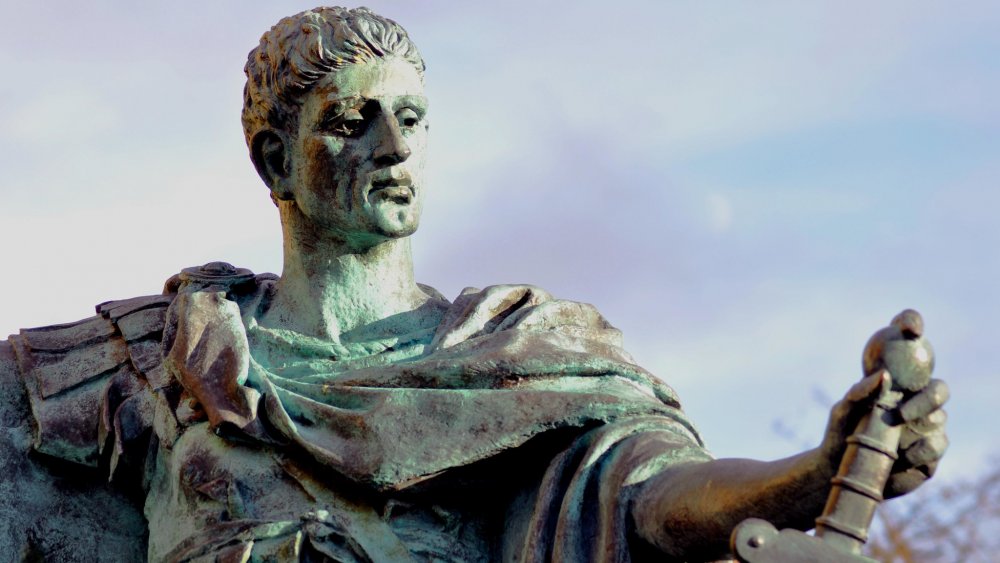 Constantine the Great statue at York Minster