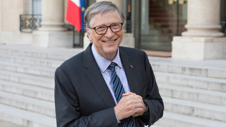 bill gates smiling