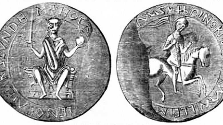 coins with william's seal