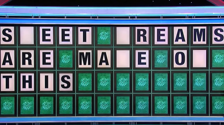 Wheel of Fortune board